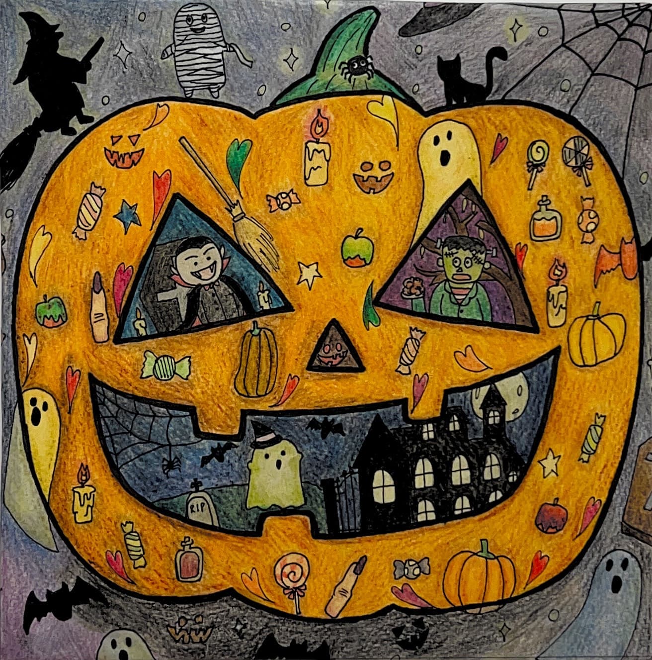  Happy Halloween ，X211簡薇倪