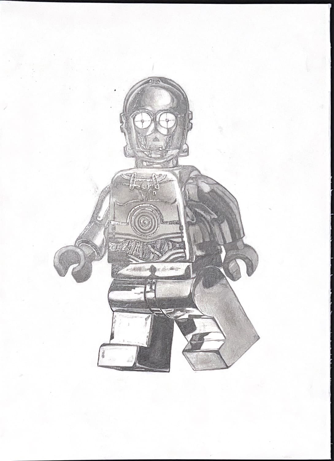  精細素描優秀作品 ，X27呂易寰