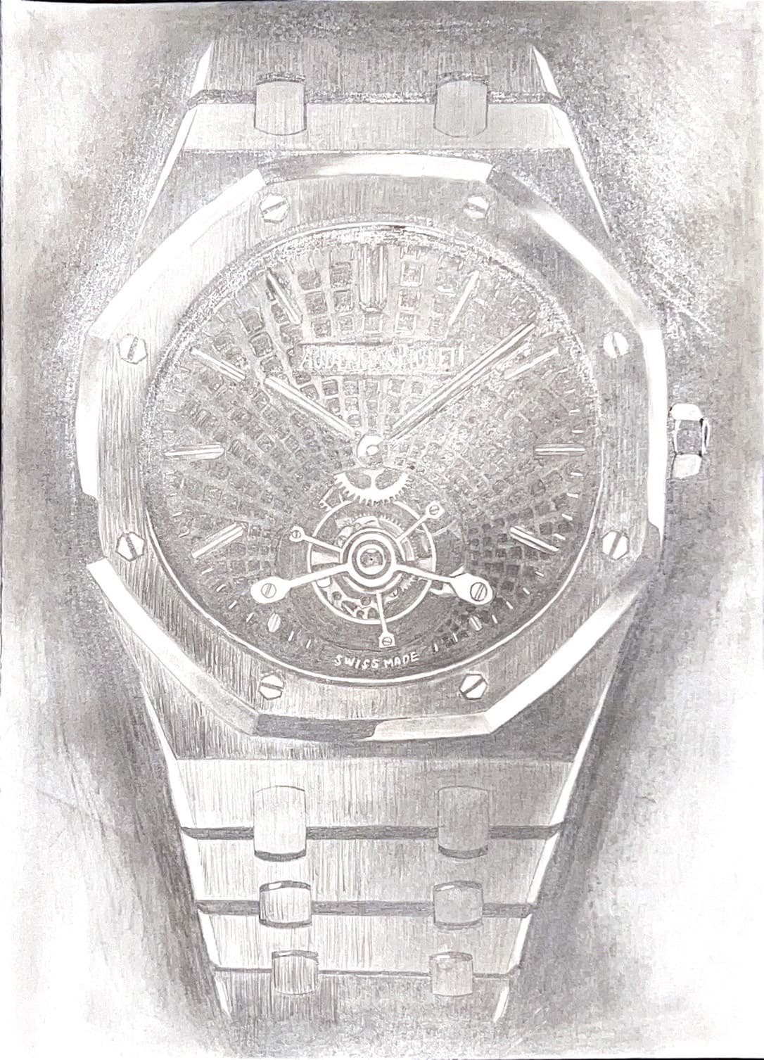 精細素描優秀作品 ，X211鄭文棨