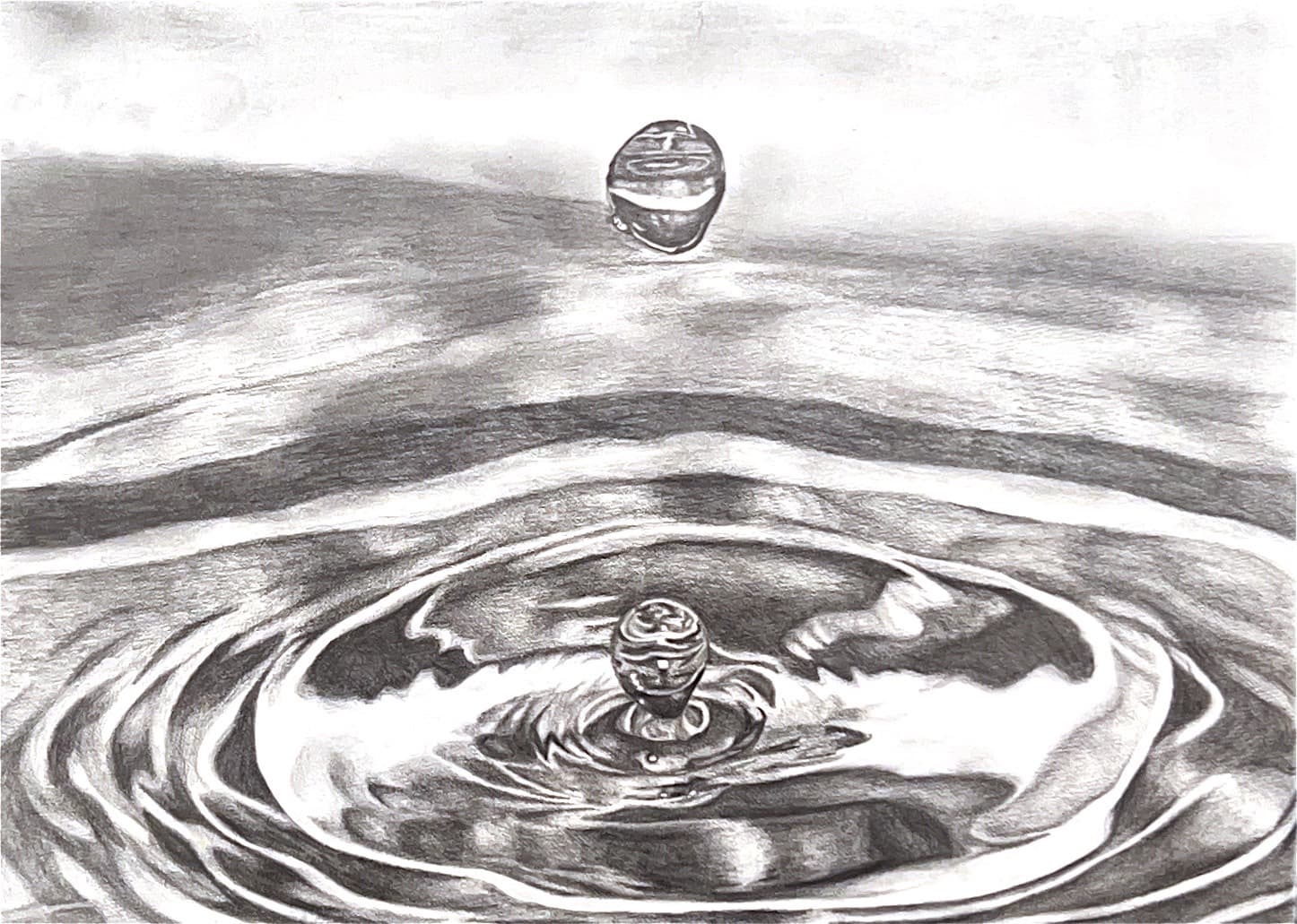  精細素描優秀作品 ，X28廖雅藜